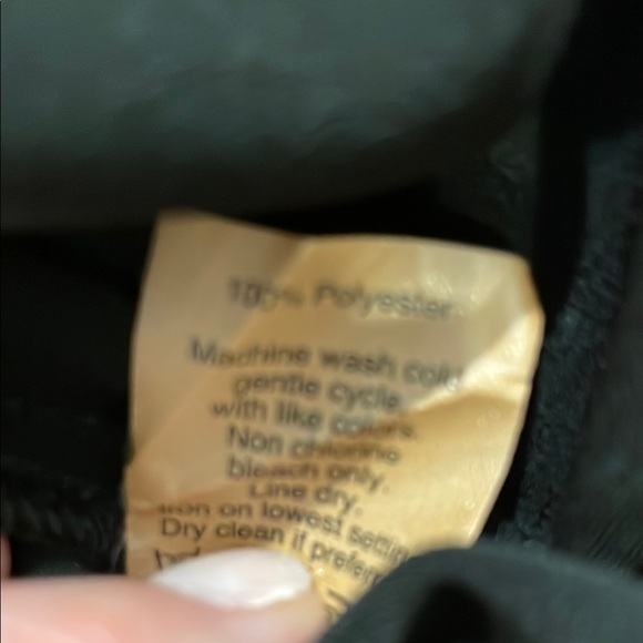 Madewell Black Short Sleeve Dress with Pocket - Picture 5 of 5